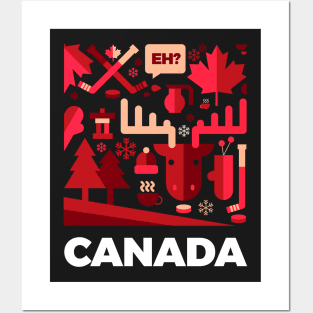 Oh Canada Posters and Art